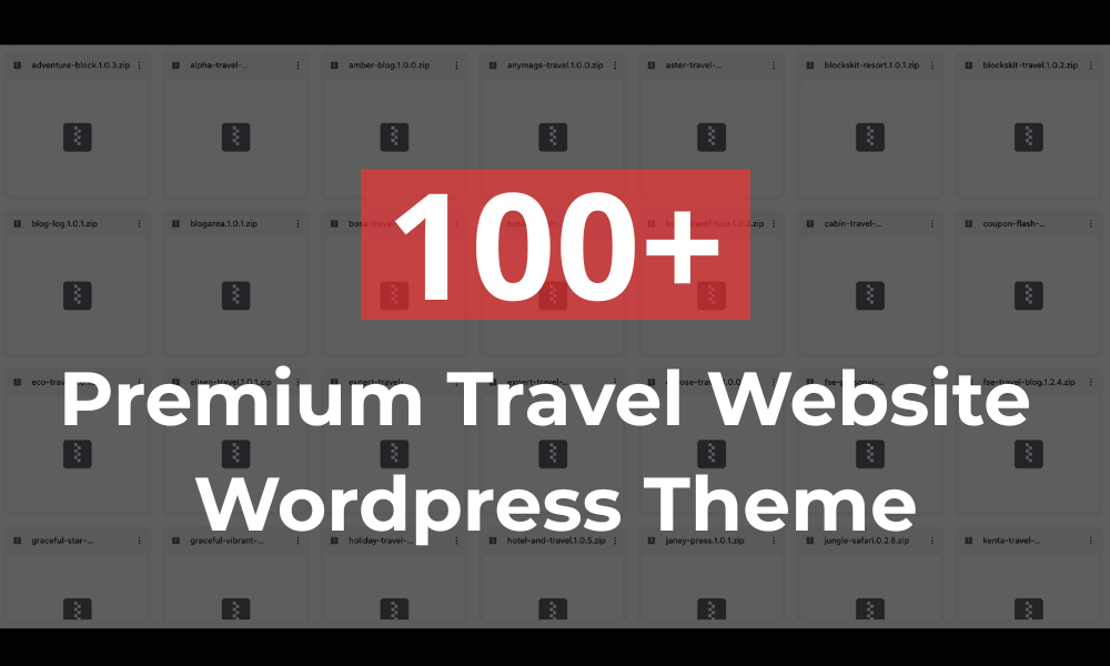 Website themes preview
